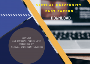 Virtual University Past Papers